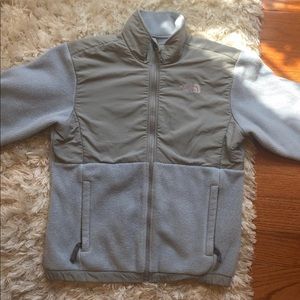 Light Blue North Face Jacket